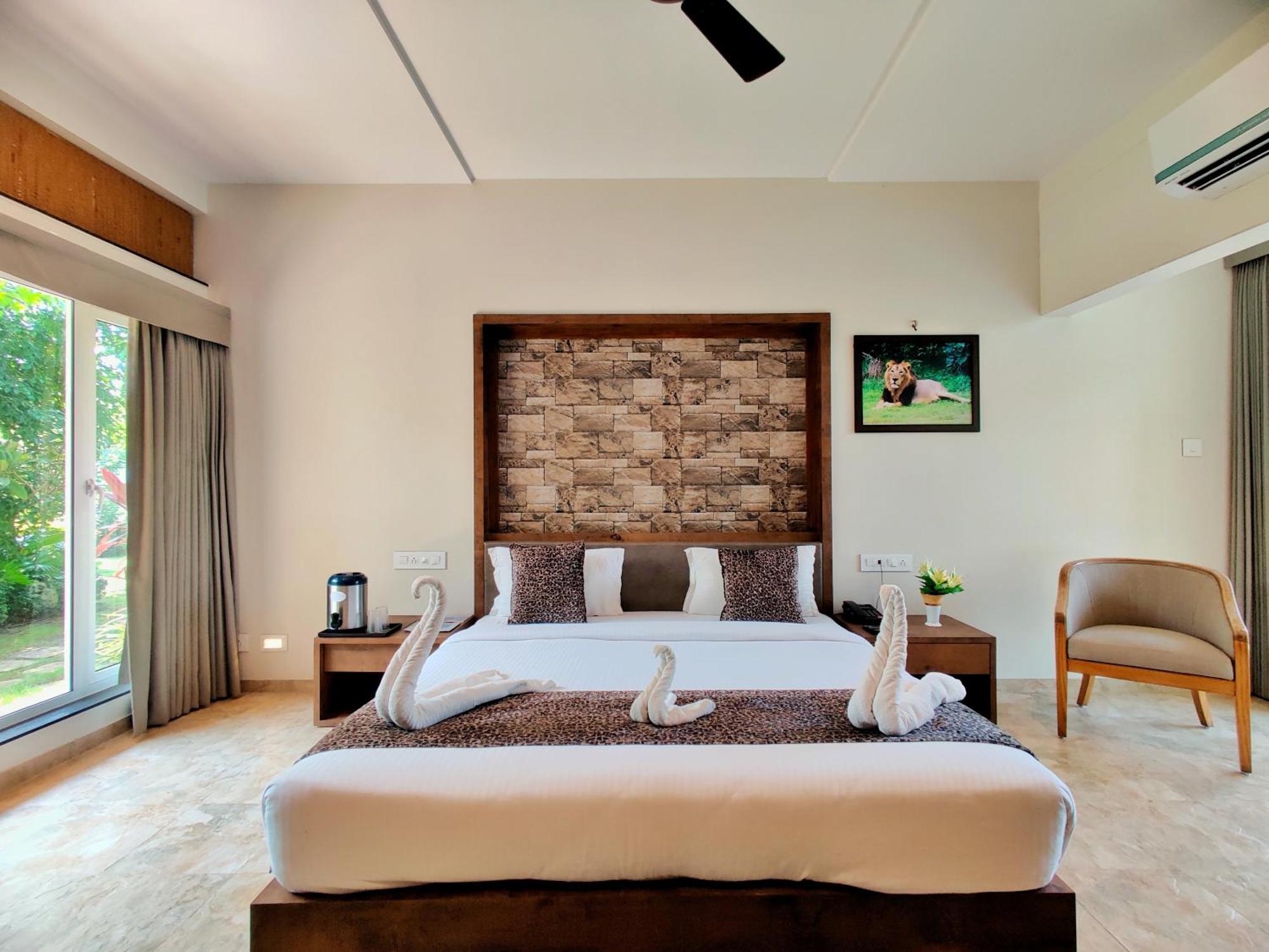 Lion Signature Family Resort Sasan Gir Exterior foto